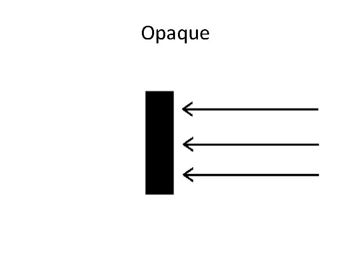 Opaque 