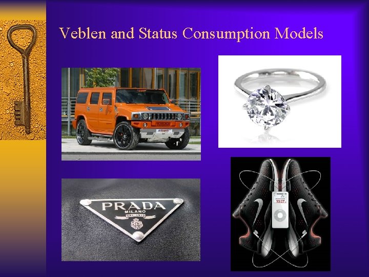 Veblen and Status Consumption Models 