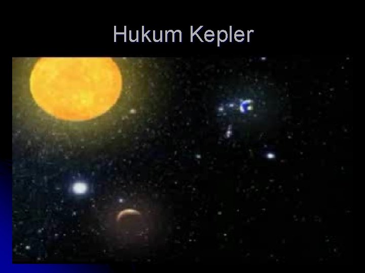 Hukum Kepler 