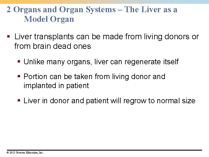 2 Organs and Organ Systems – The Liver as a Model Organ § Liver
