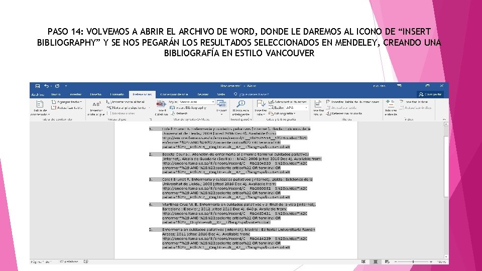 PASO 14: VOLVEMOS A ABRIR EL ARCHIVO DE WORD, DONDE LE DAREMOS AL ICONO