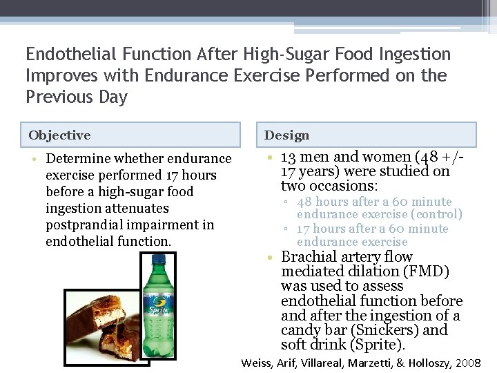 Endothelial Function After High-Sugar Food Ingestion Improves with Endurance Exercise Performed on the Previous