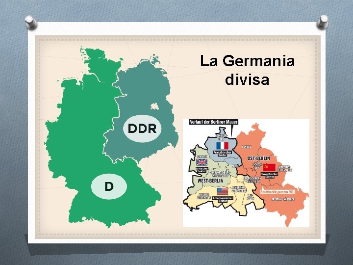 La Germania divisa 