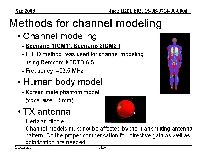 Sep 2008 doc. : IEEE 802. 15 -08 -0714 -00 -0006 Methods for channel