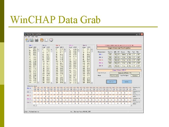 Win. CHAP Data Grab Win. CHAP Data Grab