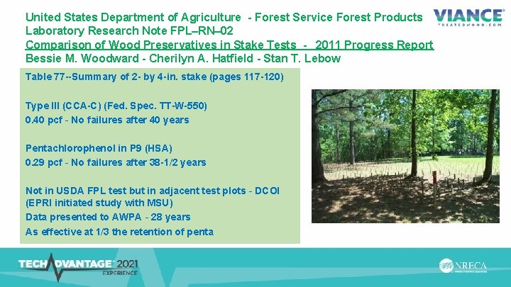 United States Department of Agriculture - Forest Service Forest Products Laboratory Research Note FPL–RN–