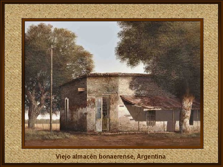 Viejo almacén bonaerense, Argentina 