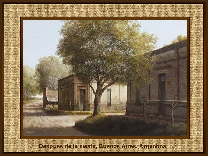 Después de la siesta, Buenos Aires, Argentina 