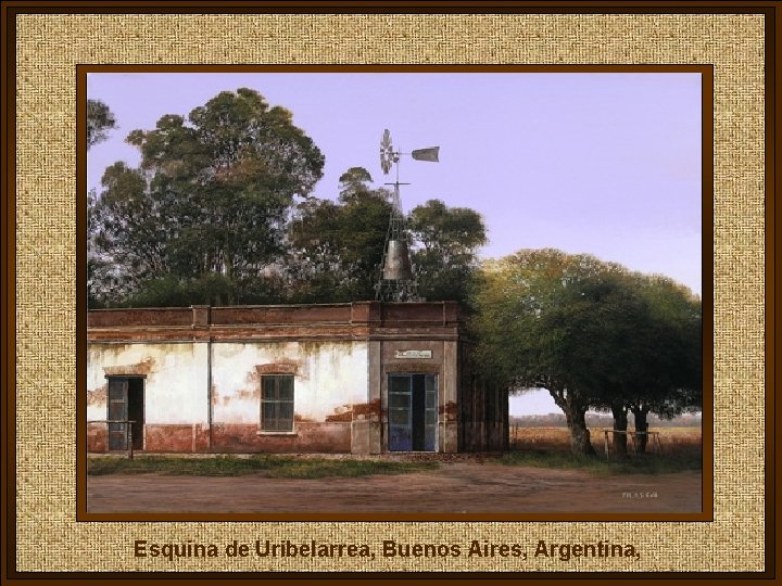 Esquina de Uribelarrea, Buenos Aires, Argentina, 