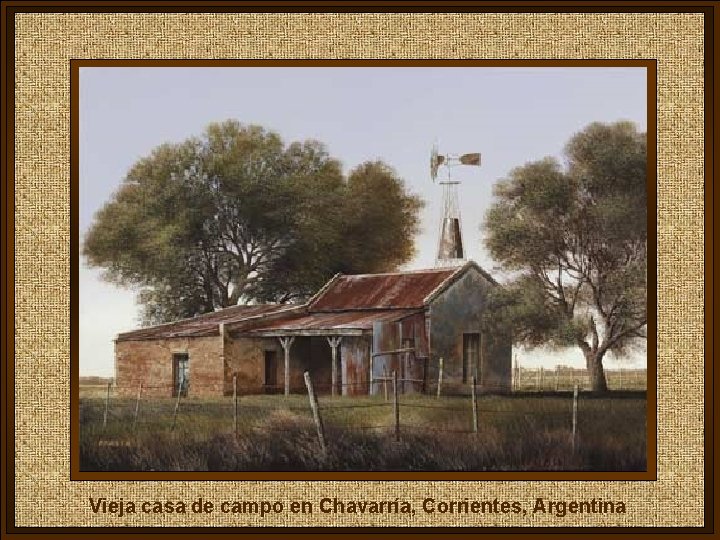 Vieja casa de campo en Chavarría, Corrientes, Argentina 