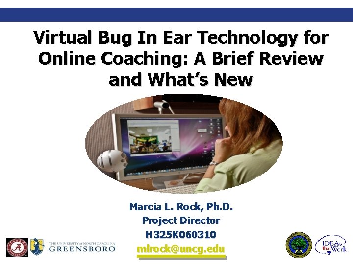 Virtual Bug In Ear Technology for Online Coaching: A Brief Review and What’s New