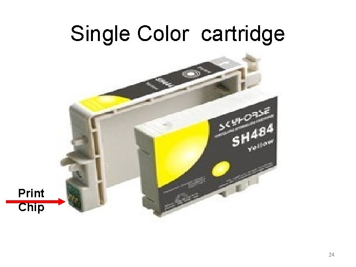 Single Color cartridge Print Chip 24 