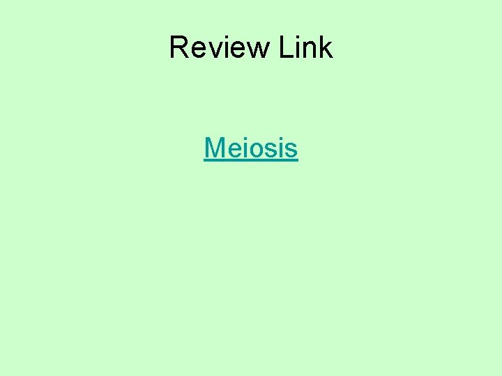 Review Link Meiosis 