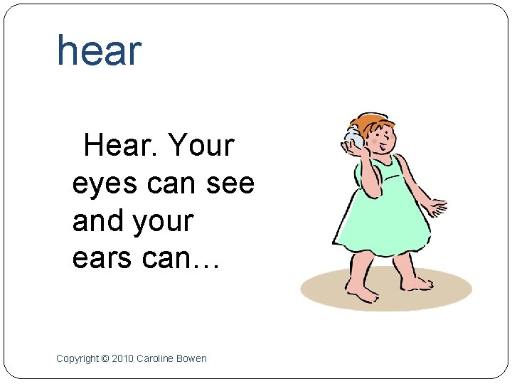 The Quick Vowel Screener Caroline Bowen www speechlanguagetherapy