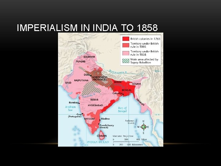 IMPERIALISM IN INDIA TO 1858 