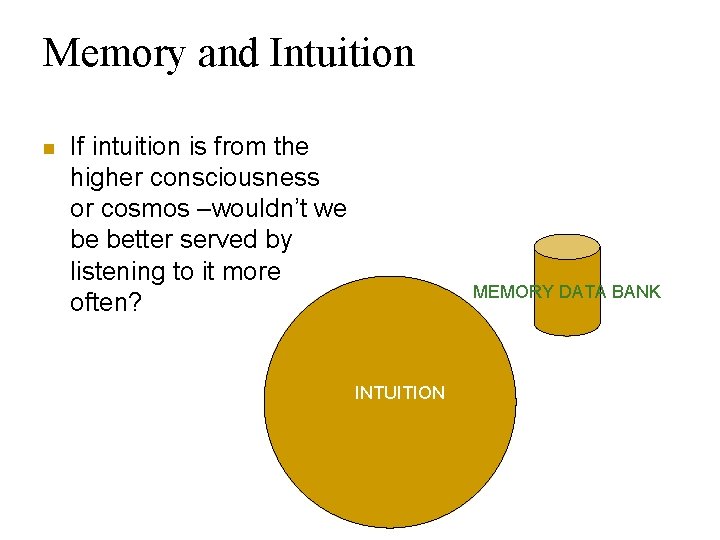 Introduction to parts of intelligence in the human