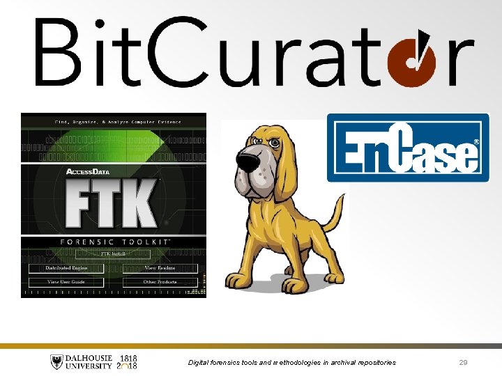 Digital forensics tools and methodologies in archival repositories 29 