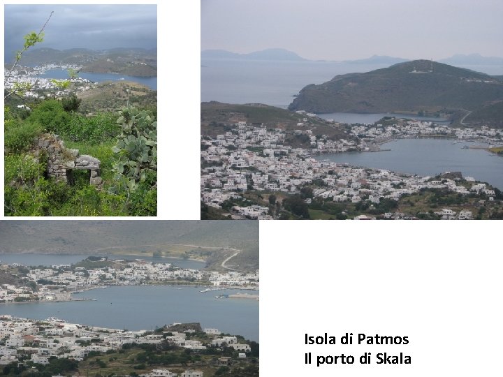 Isola di Patmos Il porto di Skala 