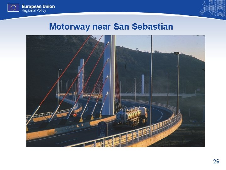 Motorway near San Sebastian 26 