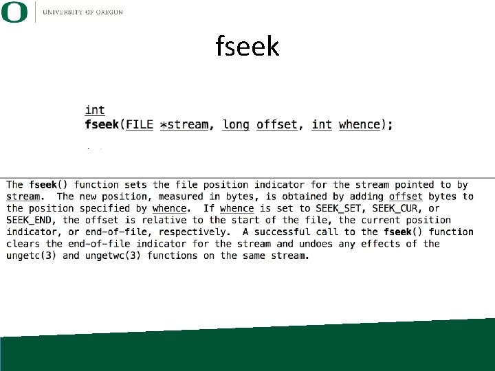 fseek 