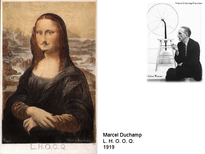 Marcel Duchamp L. H. O. O. Q. 1919 
