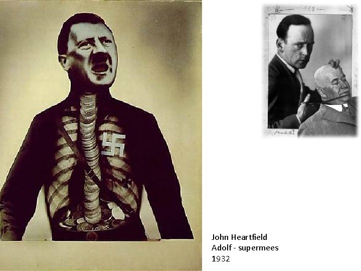 John Heartfield Adolf - supermees 1932 