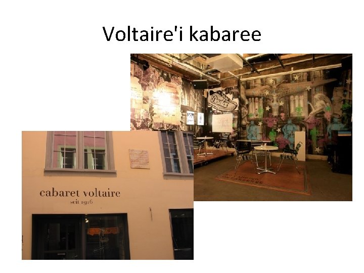 Voltaire'i kabaree 