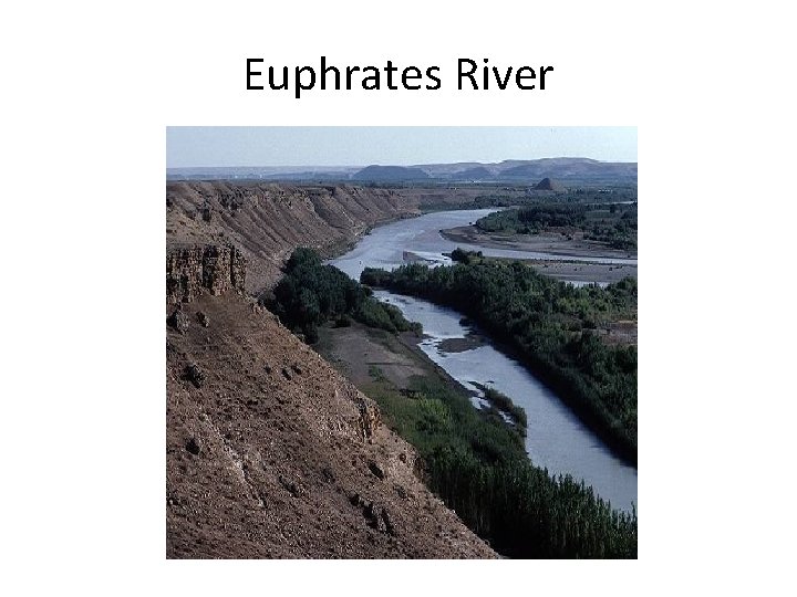 Euphrates River 