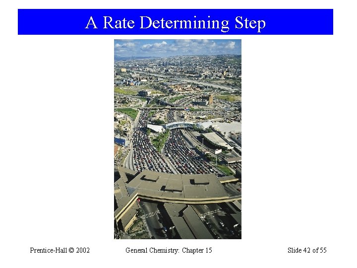 A Rate Determining Step Prentice-Hall © 2002 General Chemistry: Chapter 15 Slide 42 of