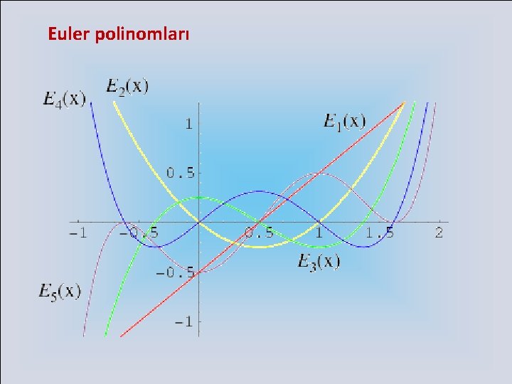 Euler polinomları 