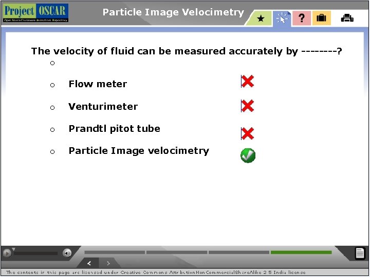 Particle Image Velocimetry The velocity of fluid can be measured accurately by ----? o