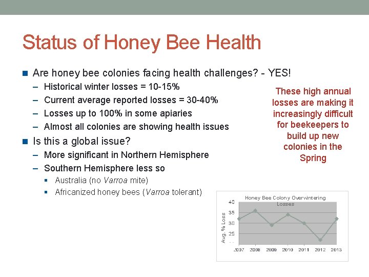 BEE HEALTH UPDATE POLLINATOR HAZARD LANGUAGE CHANGES PCOC