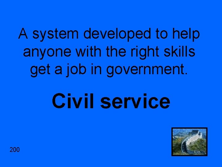 A system developed to help anyone with the right skills get a job in