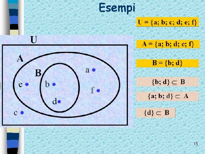 Esempi 15 