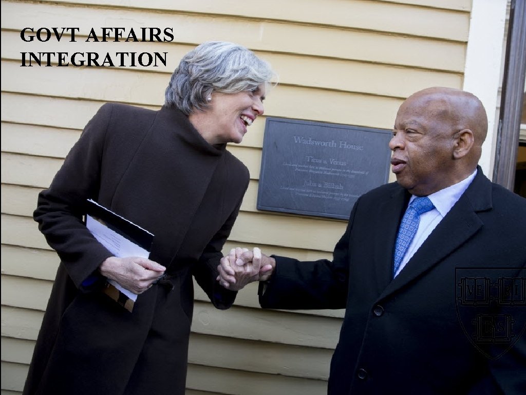 GOVT AFFAIRS INTEGRATION 