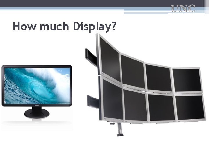 How much Display? 