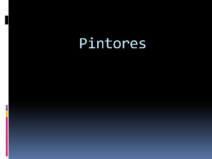Pintores 