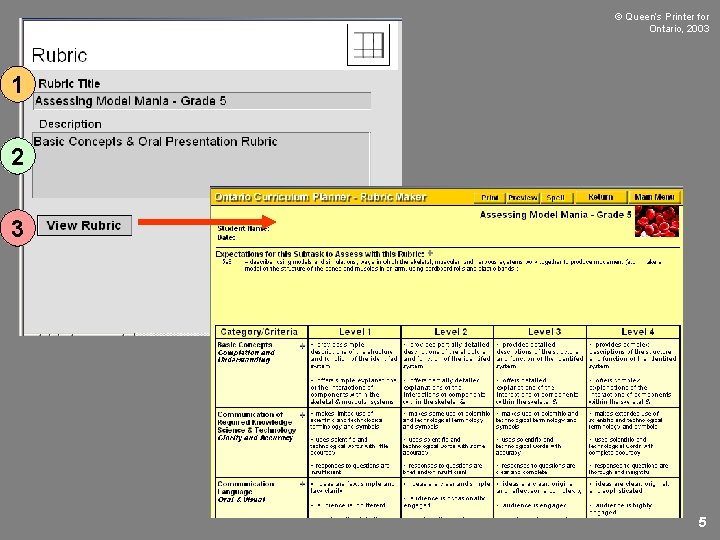 © Queen’s Printer for Ontario, 2003 1 2 3 5 