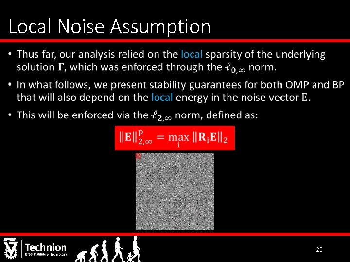 Local Noise Assumption • 25 