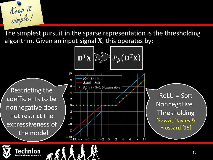  • Restricting the coefficients to be nonnegative does not restrict the expressiveness of