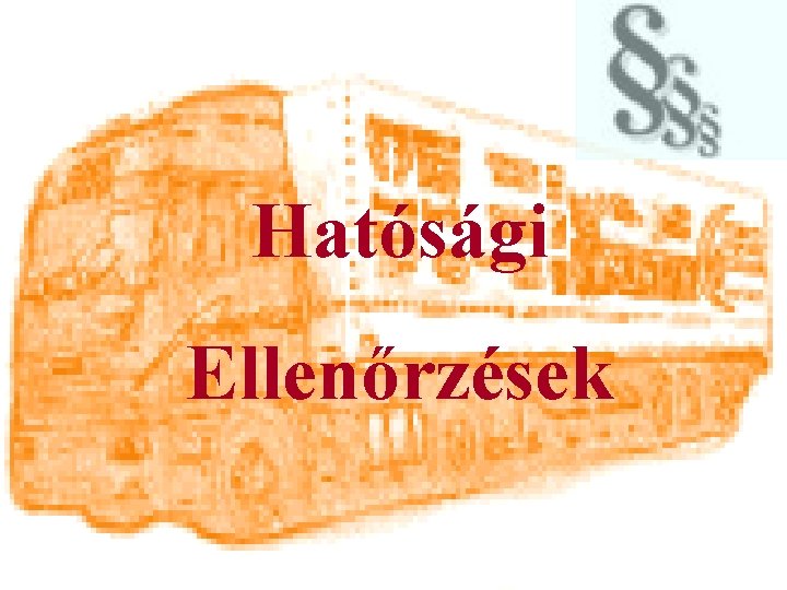 Hatósági Ellenőrzések 