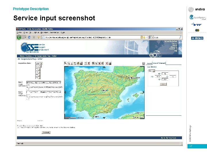 Prototype Description SSE Workshop Service input screenshot 17 