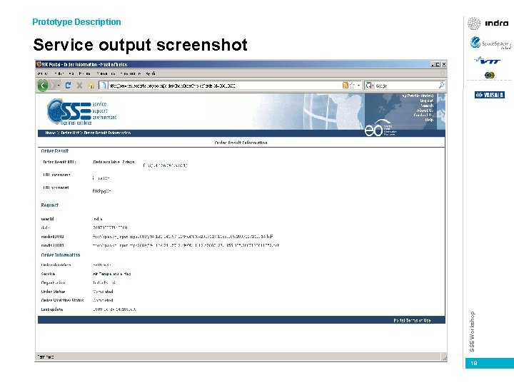 Prototype Description SSE Workshop Service output screenshot 18 