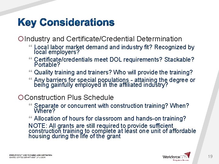 ¡Industry and Certificate/Credential Determination } Local labor market demand industry fit? Recognized by local