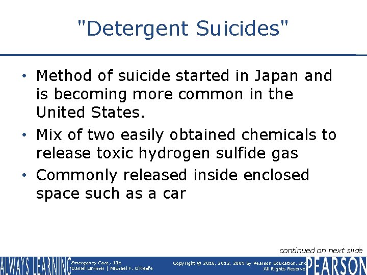 "Detergent Suicides" • Method of suicide started in Japan and is becoming more common