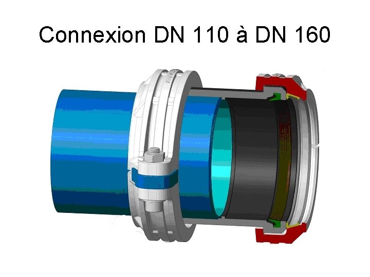 Connexion DN 110 à DN 160 