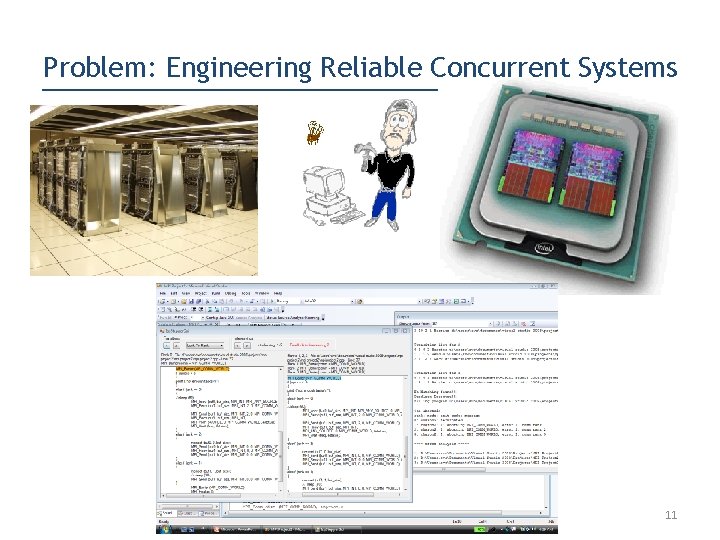 Problem: Engineering Reliable Concurrent Systems 11 