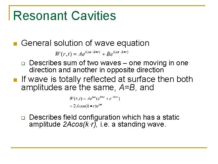 Lecture 14 Radiofrequency Cavities II Professor Emmanuel Tsesmelis