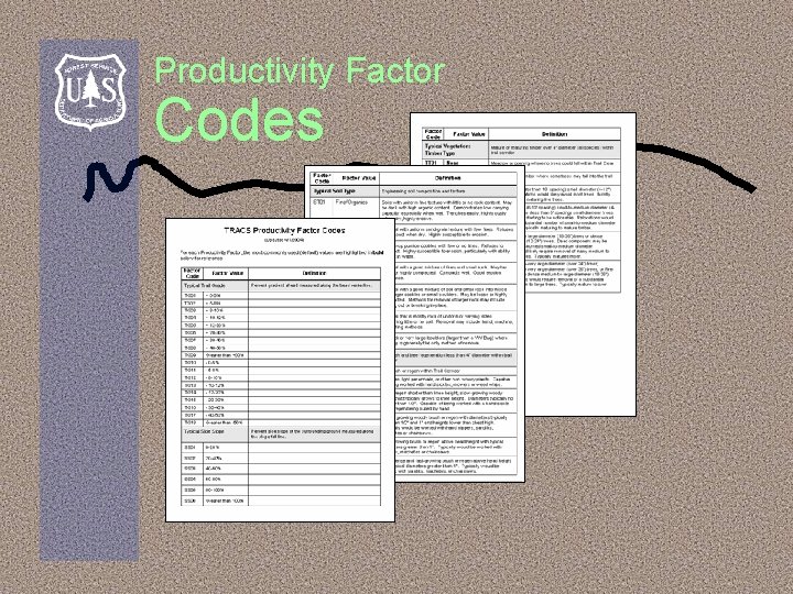 Productivity Factor Codes 