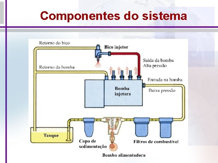 Componentes do sistema 